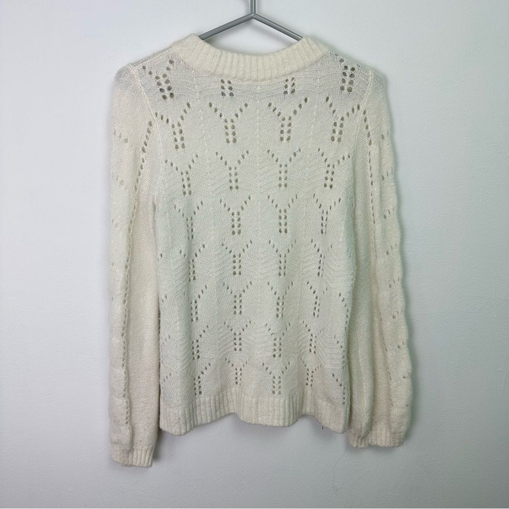 GAP Chunky Knit Pattern Sweater medium - Picture 3 of 9